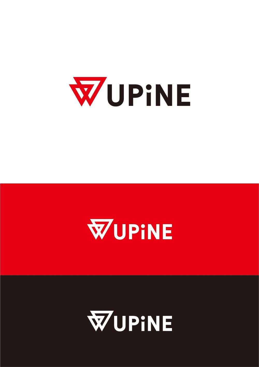 新会社「UPiNE」のロゴ、アイコン制作