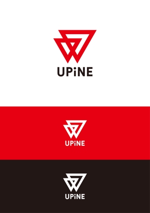 HAREAME (hareame)さんの新会社「UPiNE」のロゴ、アイコン制作への提案