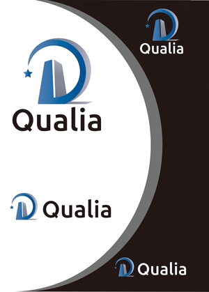 田中　威 (dd51)さんの不動産会社「株式会社Qualia(クオリア)」の社名ロゴへの提案