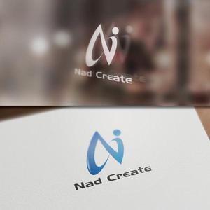 BKdesign (late_design)さんの広告代理業　「株式会社Nad Create」のロゴへの提案