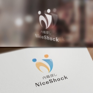 BKdesign (late_design)さんのポータルサイト「内職探し【NiceShock】」のロゴ作成への提案