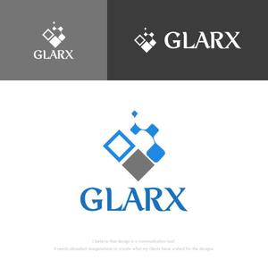 musaabez ()さんの株式会社GLARXのロゴ作成依頼への提案