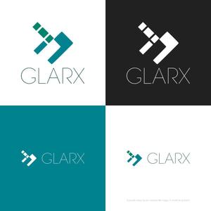themisably ()さんの株式会社GLARXのロゴ作成依頼への提案