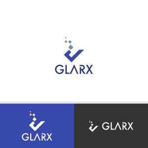 viracochaabin ()さんの株式会社GLARXのロゴ作成依頼への提案