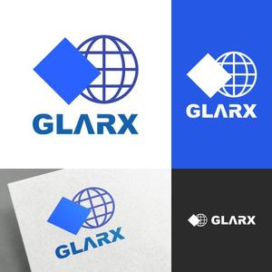 venusable ()さんの株式会社GLARXのロゴ作成依頼への提案