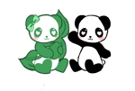 ありす (Alice_caos)さんのパンダのキャラクターデザインへの提案