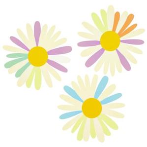 moi_illust (iiimoi_illust)さんのベビーバスポンチョに刺繍する「花」を使ったイラストへの提案
