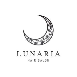 UGUG (ugug)さんの「LUNARIA HAIR SALON」のロゴ作成への提案