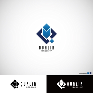 日高祐馬 (YumaHidaka)さんの不動産会社「株式会社Qualia(クオリア)」の社名ロゴへの提案
