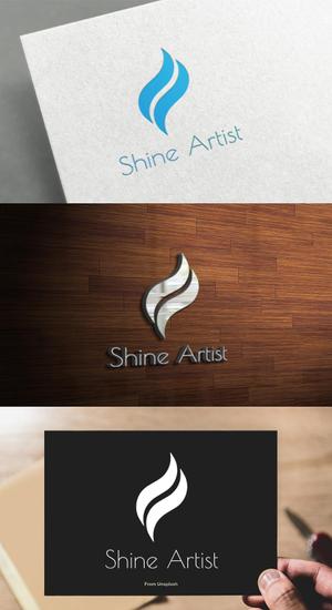 athenaabyz ()さんの金融・不動産関係　「Shine Artist」の ロゴへの提案