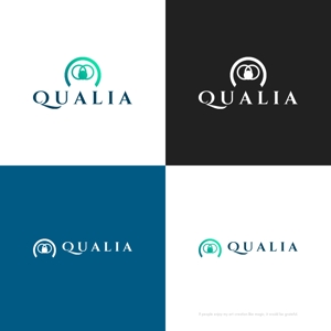 themisably ()さんの不動産会社「株式会社Qualia(クオリア)」の社名ロゴへの提案