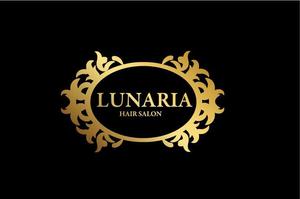 kazu5428さんの「LUNARIA HAIR SALON」のロゴ作成への提案