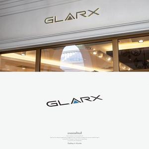 onesize fit’s all ()さんの株式会社GLARXのロゴ作成依頼への提案