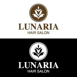 エリコ.N (grooove696)さんの「LUNARIA HAIR SALON」のロゴ作成への提案