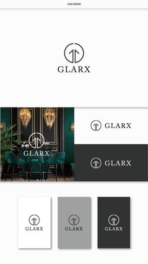 DeeDeeGraphics (DeeDeeGraphics)さんの株式会社GLARXのロゴ作成依頼への提案