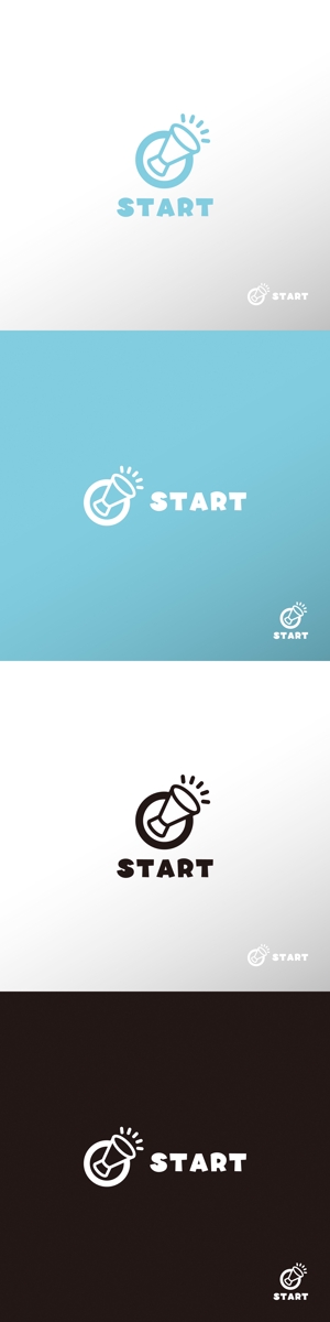 doremi (doremidesign)さんの学童保育「START」のロゴへの提案