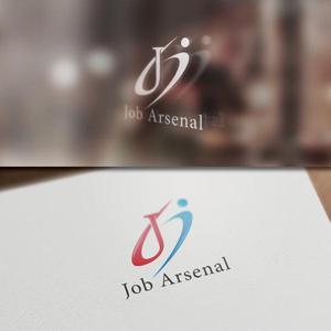 BKdesign (late_design)さんの人材会社　「Job Arsenal」のロゴです。への提案