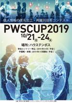 bonis (bonis)さんの個人データの匿名加工・再識別コンテストPWSCUP 2019のポスターデザインへの提案