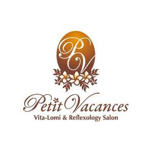 nocco_555 (nocco_555)さんのリラクゼーションサロン「Vita-Lomi & Reflexology Salon  Petit Vacances」のロゴ作成への提案