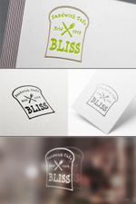pTree LABO (torch_tree)さんのオープンサンドウィッチ店  【Sandwich Cafe  BLISS】のロゴへの提案