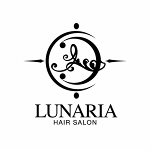 green_Bambi (green_Bambi)さんの「LUNARIA HAIR SALON」のロゴ作成への提案