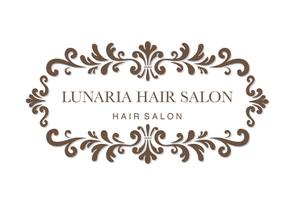 sakanouego (sakanouego)さんの「LUNARIA HAIR SALON」のロゴ作成への提案