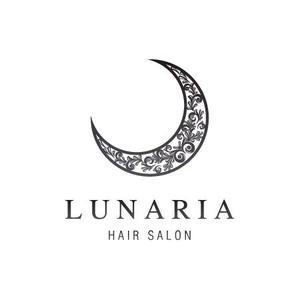 UGUG (ugug)さんの「LUNARIA HAIR SALON」のロゴ作成への提案