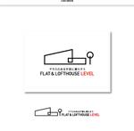 DeeDeeGraphics (DeeDeeGraphics)さんの住宅メーカーのモデルハウス『テラスのある平屋に暮らそうFLAT＆LOFTHOUSE』のロゴ　への提案