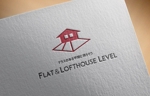 haruru (haruru2015)さんの住宅メーカーのモデルハウス『テラスのある平屋に暮らそうFLAT＆LOFTHOUSE』のロゴ　への提案