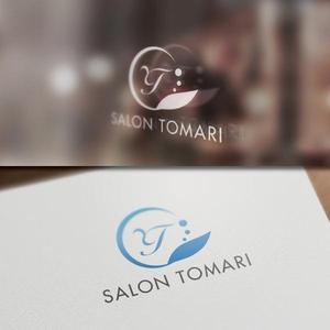 BKdesign (late_design)さんの理容店「SALON TOMARI」のロゴへの提案