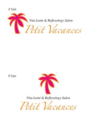 ヒューマンクリエーター (mediaya)さんのリラクゼーションサロン「Vita-Lomi & Reflexology Salon  Petit Vacances」のロゴ作成への提案