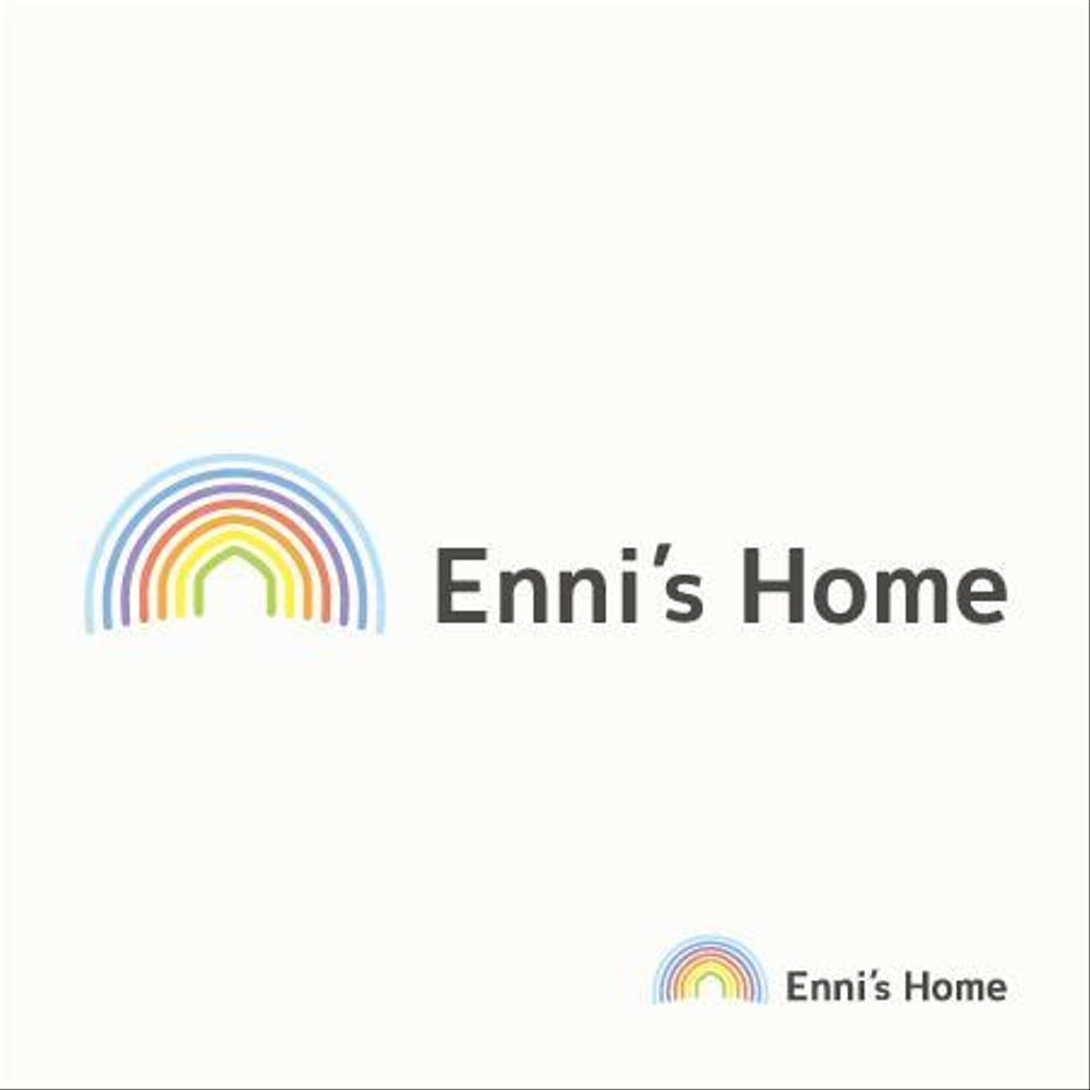 「Enni’s Home」のロゴ作成