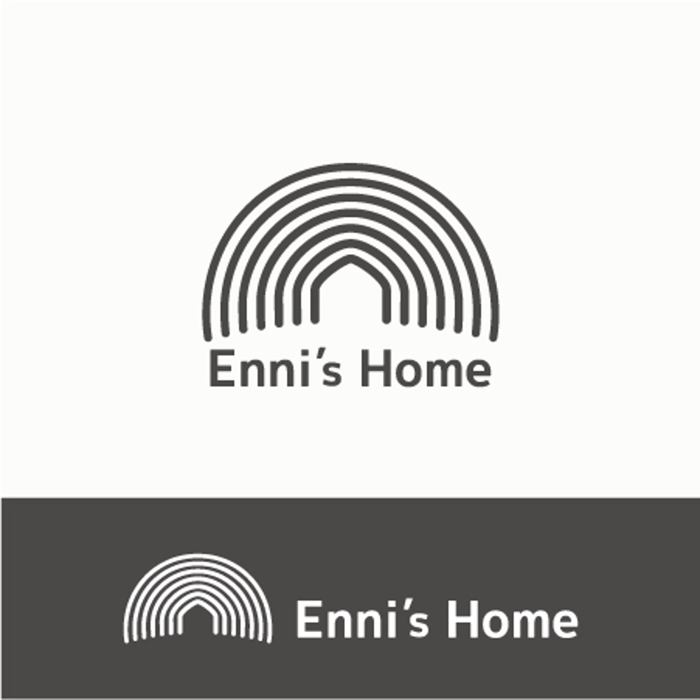 「Enni’s Home」のロゴ作成