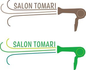 Ven-rise (ven-rise)さんの理容店「SALON TOMARI」のロゴへの提案