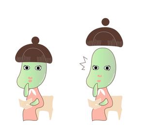 まきゆー (youyouheaven)さんの豆のキャラクターデザインへの提案