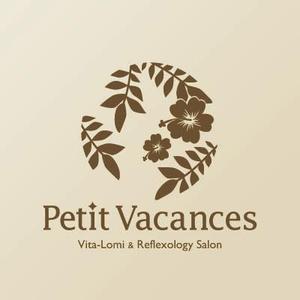 Tani Design ()さんのリラクゼーションサロン「Vita-Lomi & Reflexology Salon  Petit Vacances」のロゴ作成への提案