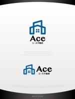 魔法スタジオ (mahou-phot)さんの不動産会社 Ace、ACE、 エースのロゴへの提案