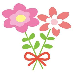 aya (ayakas)さんのベビーバスポンチョに刺繍する「花」を使ったイラストへの提案