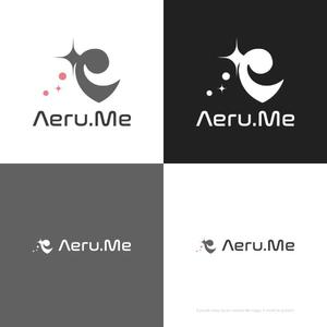 themisably ()さんの少し憧れな人と会えるマッチングサイト「Aeru.me」のロゴへの提案