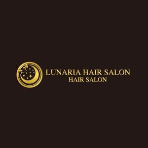 さんの「LUNARIA HAIR SALON」のロゴ作成への提案