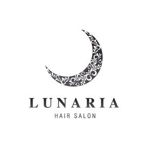 UGUG (ugug)さんの「LUNARIA HAIR SALON」のロゴ作成への提案