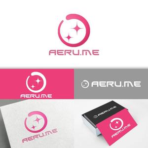 minervaabbe ()さんの少し憧れな人と会えるマッチングサイト「Aeru.me」のロゴへの提案