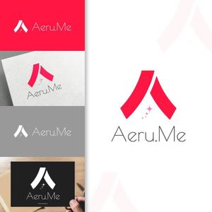 charisabse ()さんの少し憧れな人と会えるマッチングサイト「Aeru.me」のロゴへの提案