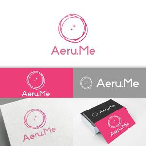 minervaabbe ()さんの少し憧れな人と会えるマッチングサイト「Aeru.me」のロゴへの提案