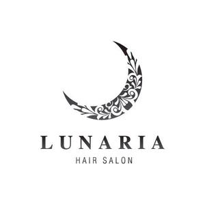 UGUG (ugug)さんの「LUNARIA HAIR SALON」のロゴ作成への提案