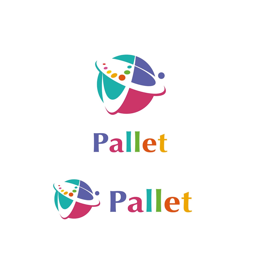 自分の性に悩む方の心と体の豊かさを目指すプロジェクト団体「Pallet」のロゴデザイン