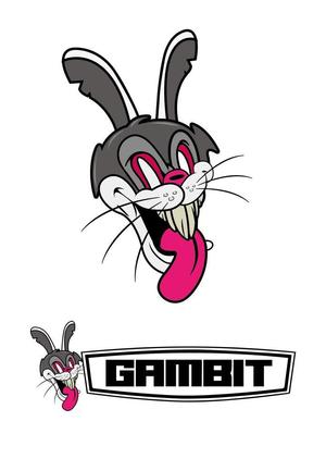 keigo_48 (keigo_48)さんの車のパーツブランド「GAMBIT」うさぎのキャラクターデザインへの提案