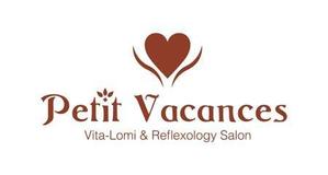 さんのリラクゼーションサロン「Vita-Lomi & Reflexology Salon  Petit Vacances」のロゴ作成への提案