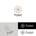 & Design (thedesigner)さんの自分の性に悩む方の心と体の豊かさを目指すプロジェクト団体「Pallet」のロゴデザインへの提案