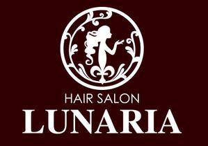 さんの「LUNARIA HAIR SALON」のロゴ作成への提案